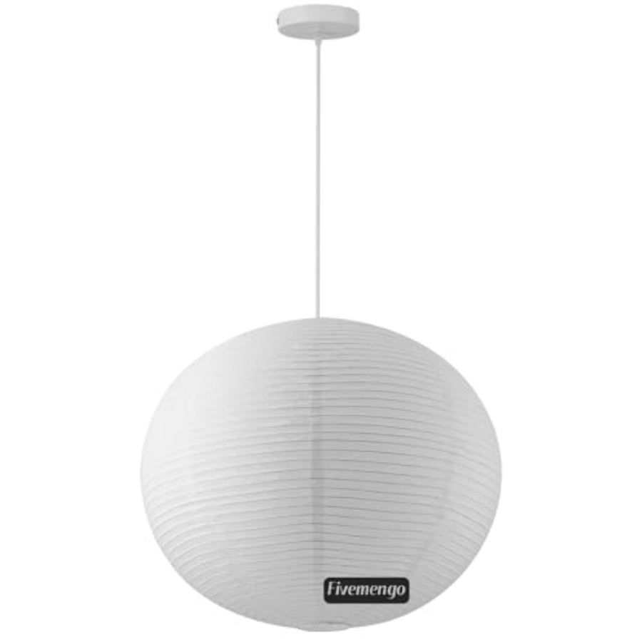 Lantern Paper Solar - Large Rice Paper Pendant Light Kit