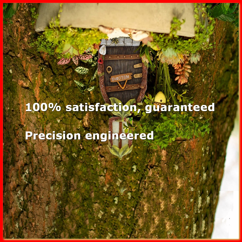 Lighting Tree Decor - Miniature Fairy Gnome Home Window and