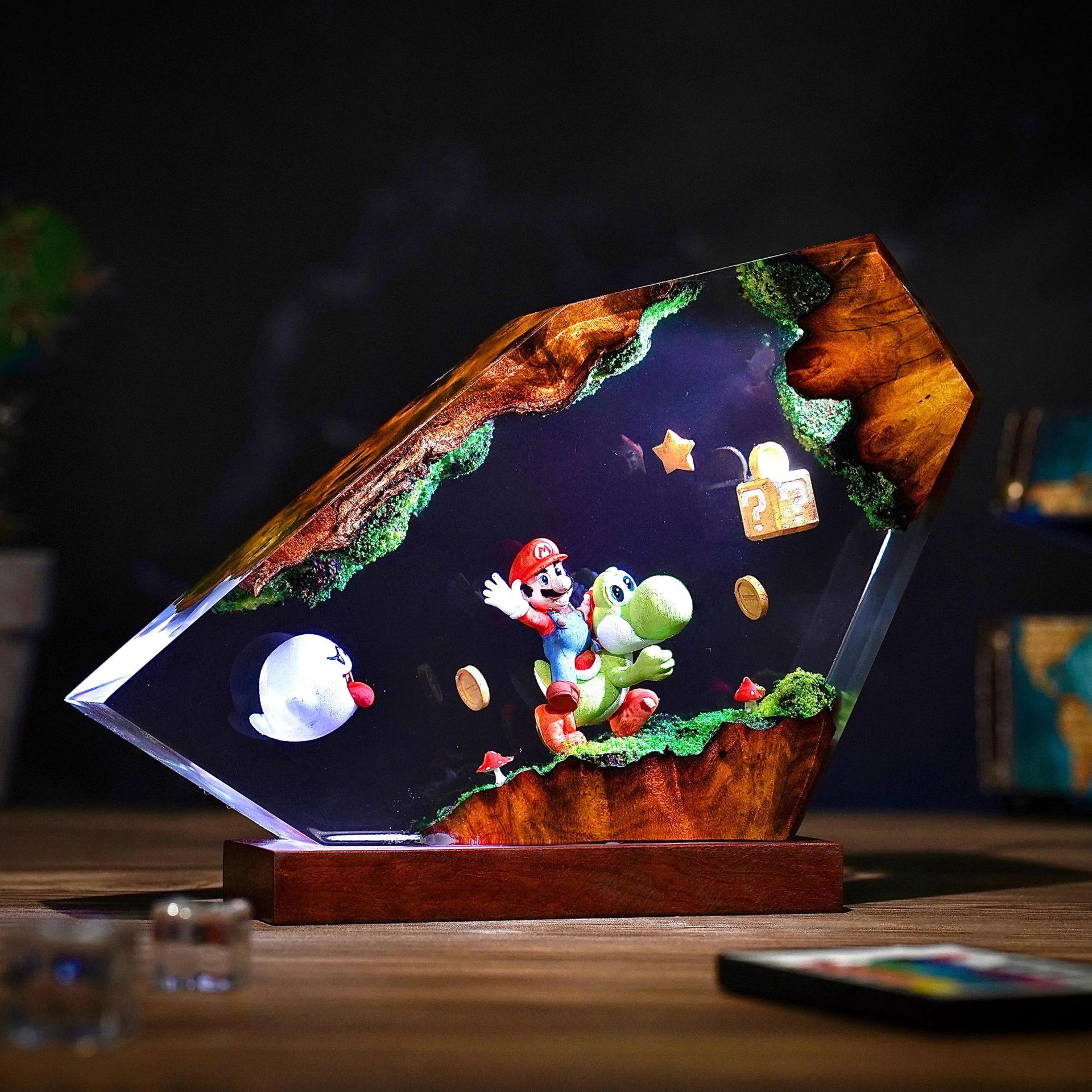 Lighting Decor Items - Table Resin Lamp Cartoon Anime Figure