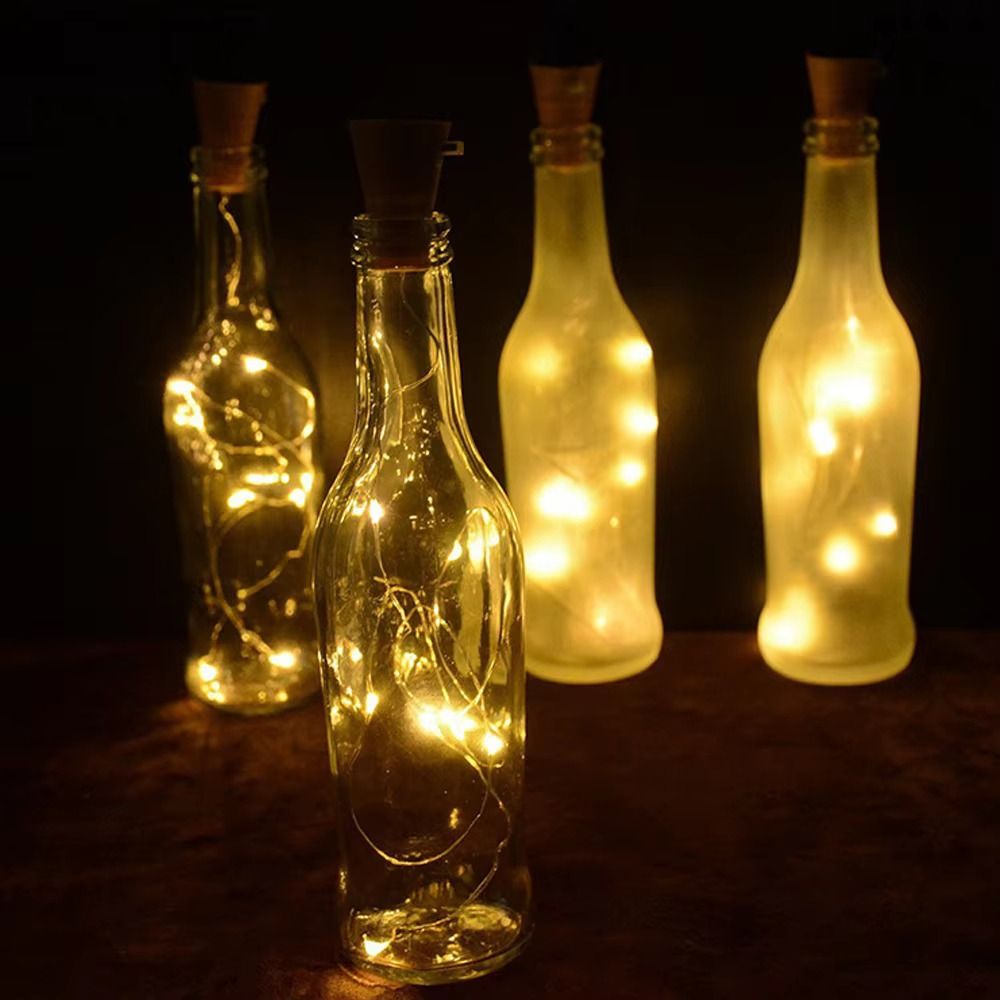 Decor Lighting Cork - 2M Solar Cork String Lights 20LED