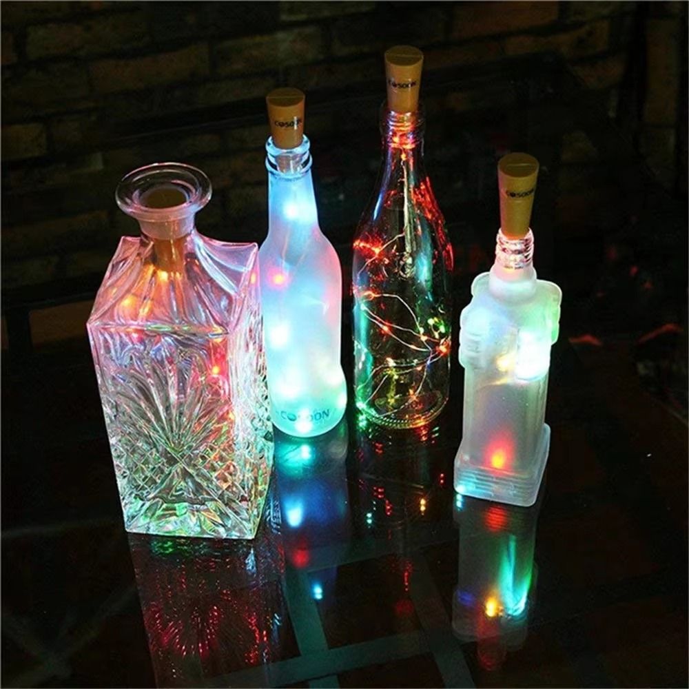 Decor Lighting Cork - 2M Solar Cork String Lights Cork