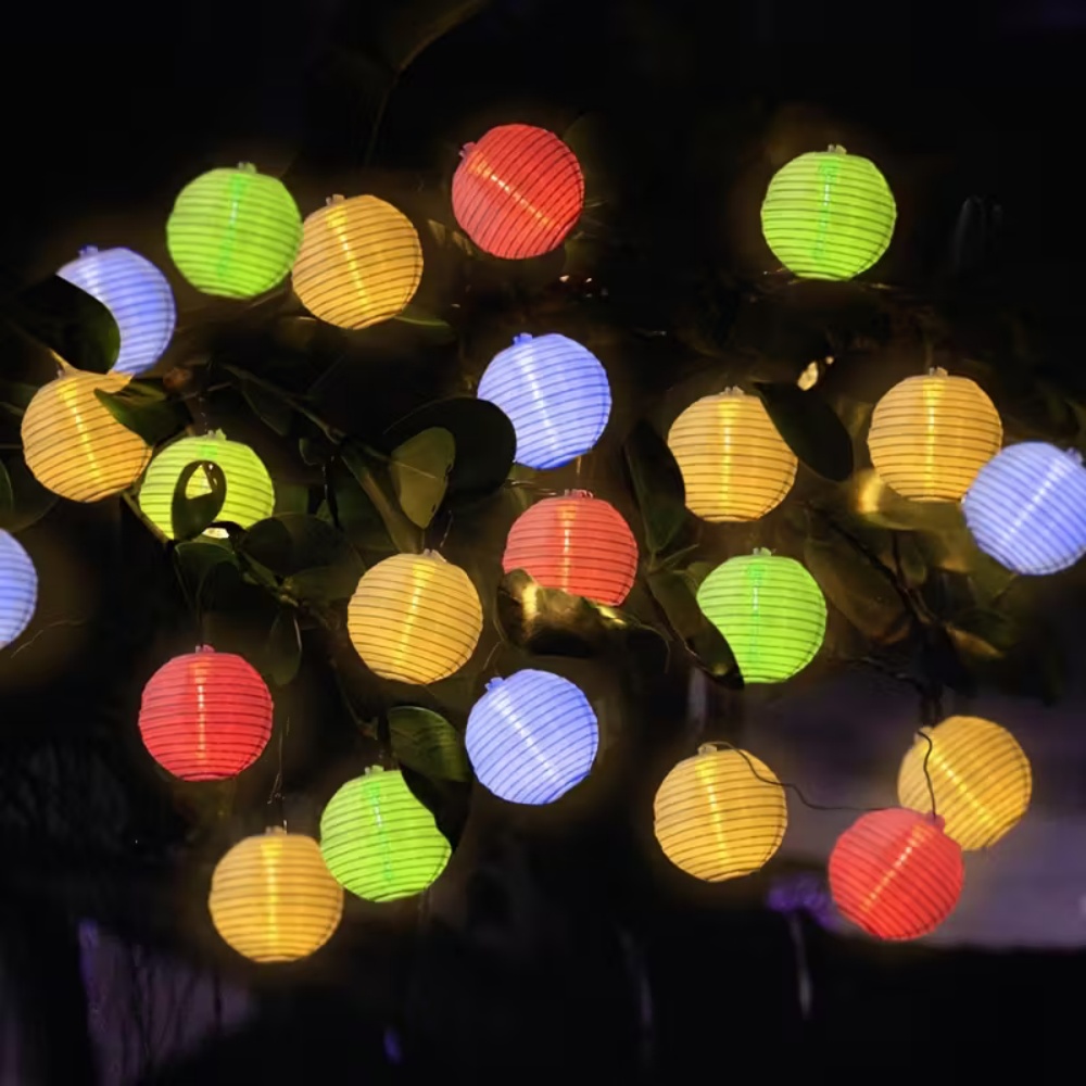 10LED/20LED Paper Lantern Stri - đánh giá và giá Lantern Paper Solar