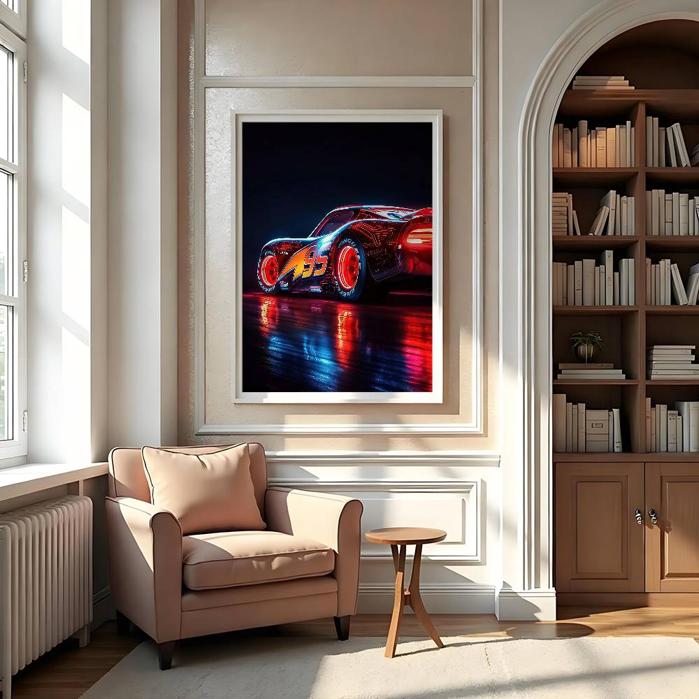 Lightning McQueen 95 Car Cool  - đánh giá và giá Lighting Mcqueen Decor