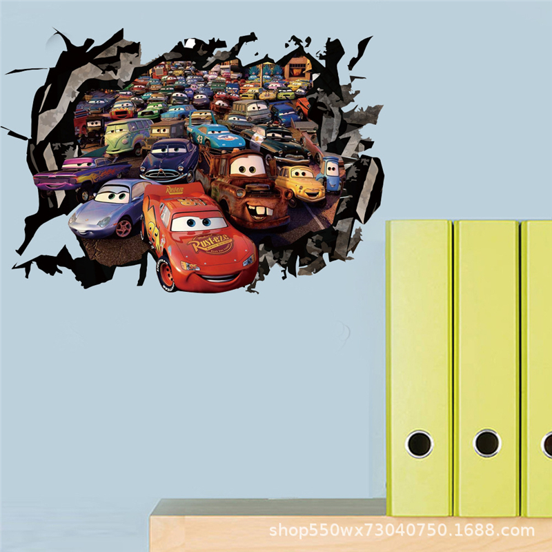 3D Cartoon Car Lighting McQuee - đánh giá và giá Lighting Mcqueen Decor
