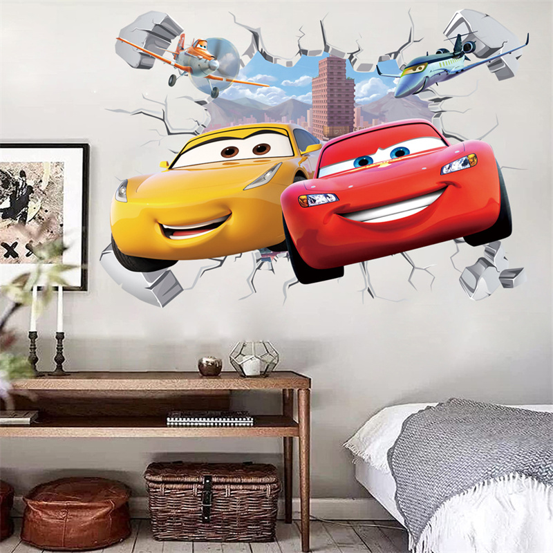3D Cartoon Car Lighting McQuee - đánh giá và giá Lighting Mcqueen Decor