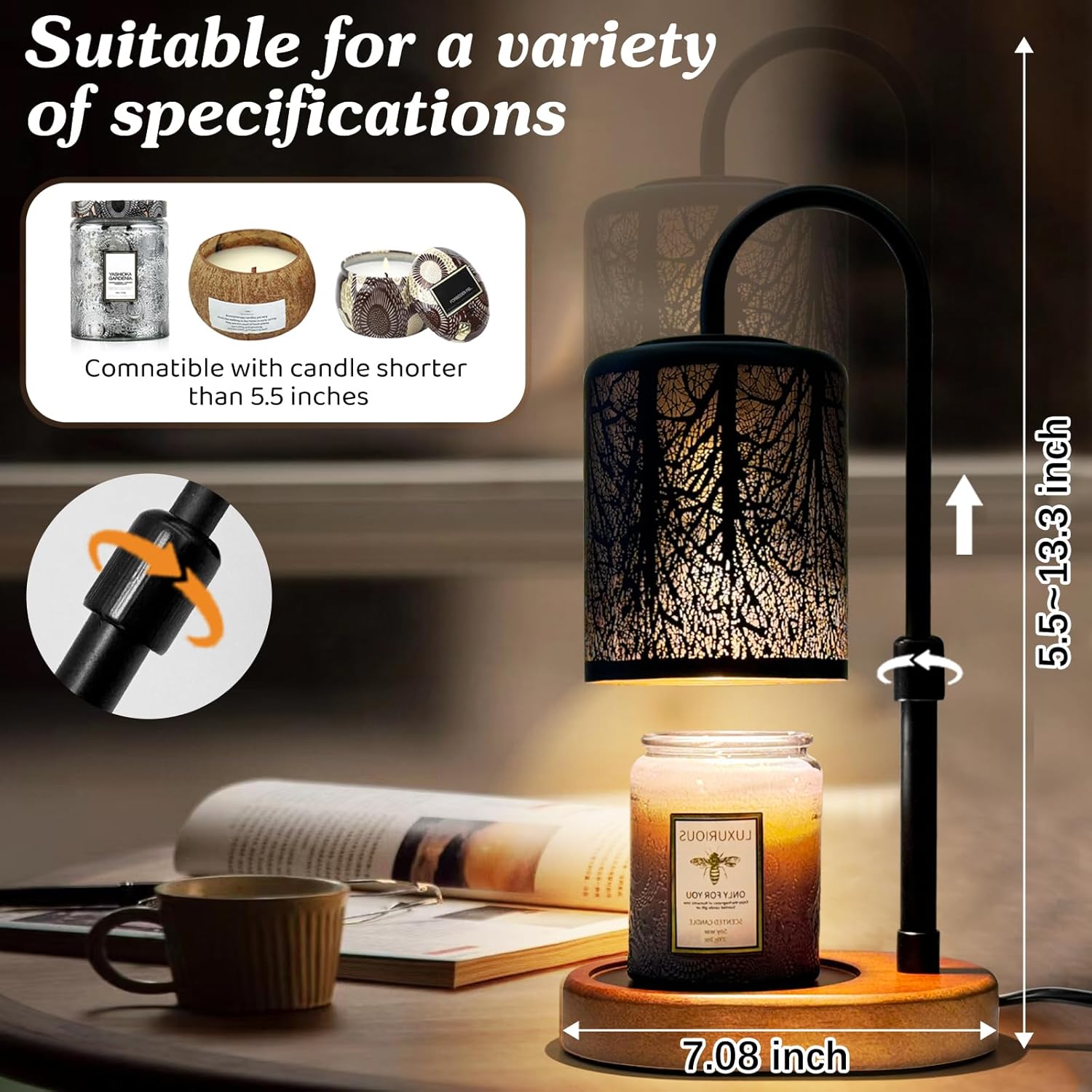 Electric Candle Warmer With Ti - đánh giá và giá Wax Melter Electric
