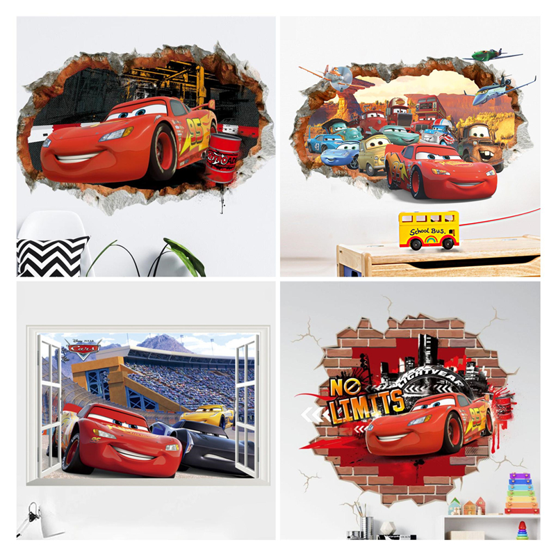 3D Cartoon Lightning McQueen   - đánh giá và giá Lighting Mcqueen Decor
