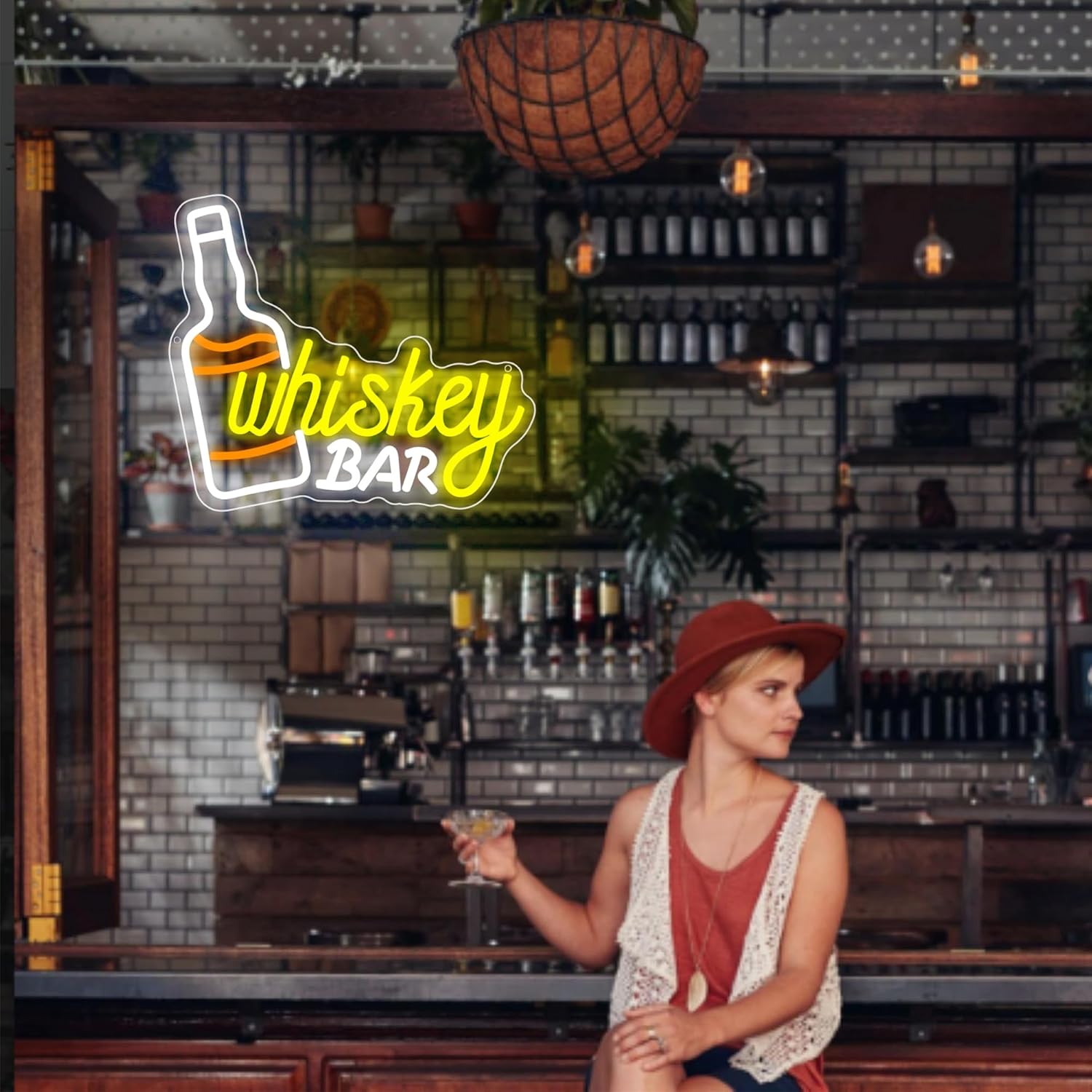 Whiskey Bar Neon Sign Business - đánh giá và giá Lighting Decor For Room
