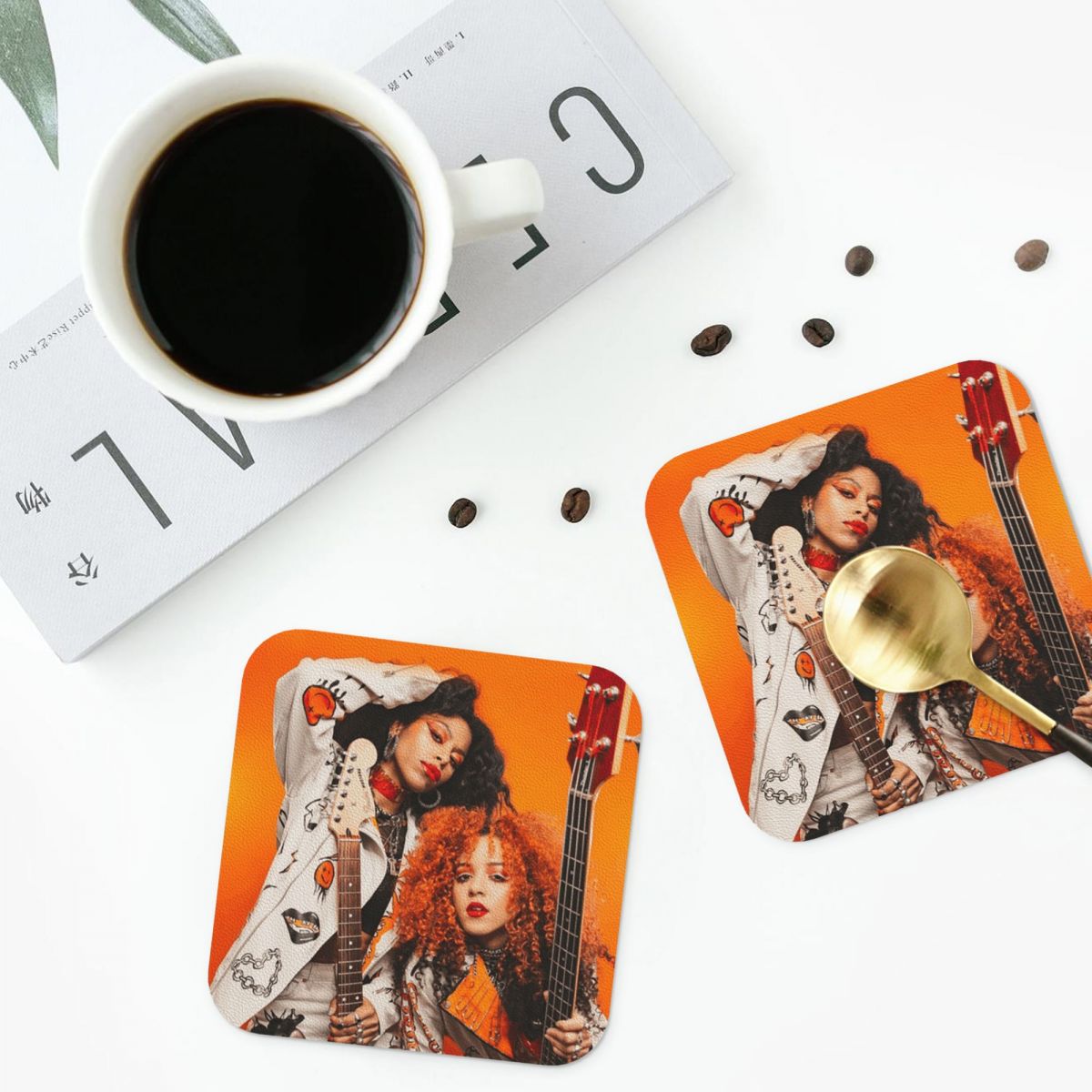Nova Twins Coasters PVC Leathe - đánh giá và giá Nova Decor & Lighting Vase Glass Brun 26Cm