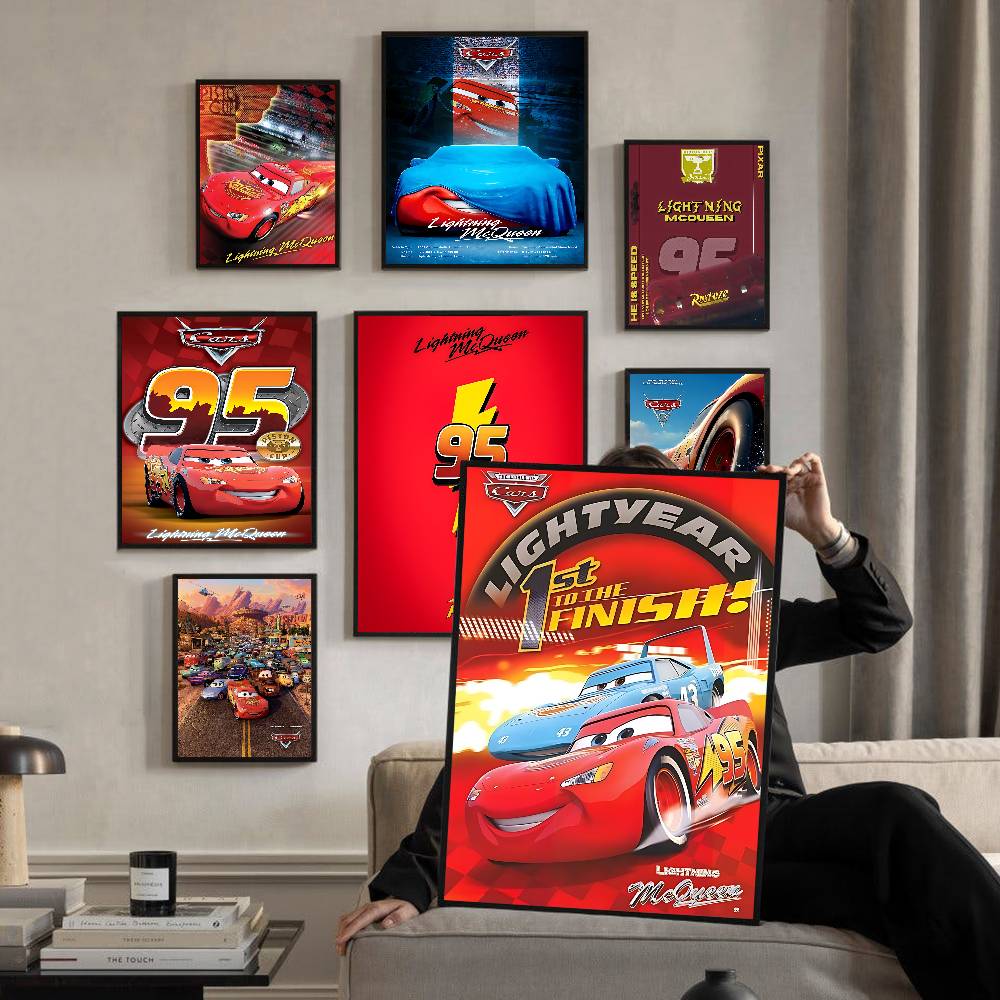 1PC Cartoon Car Movie Lightnin - đánh giá và giá Lighting Mcqueen Decor