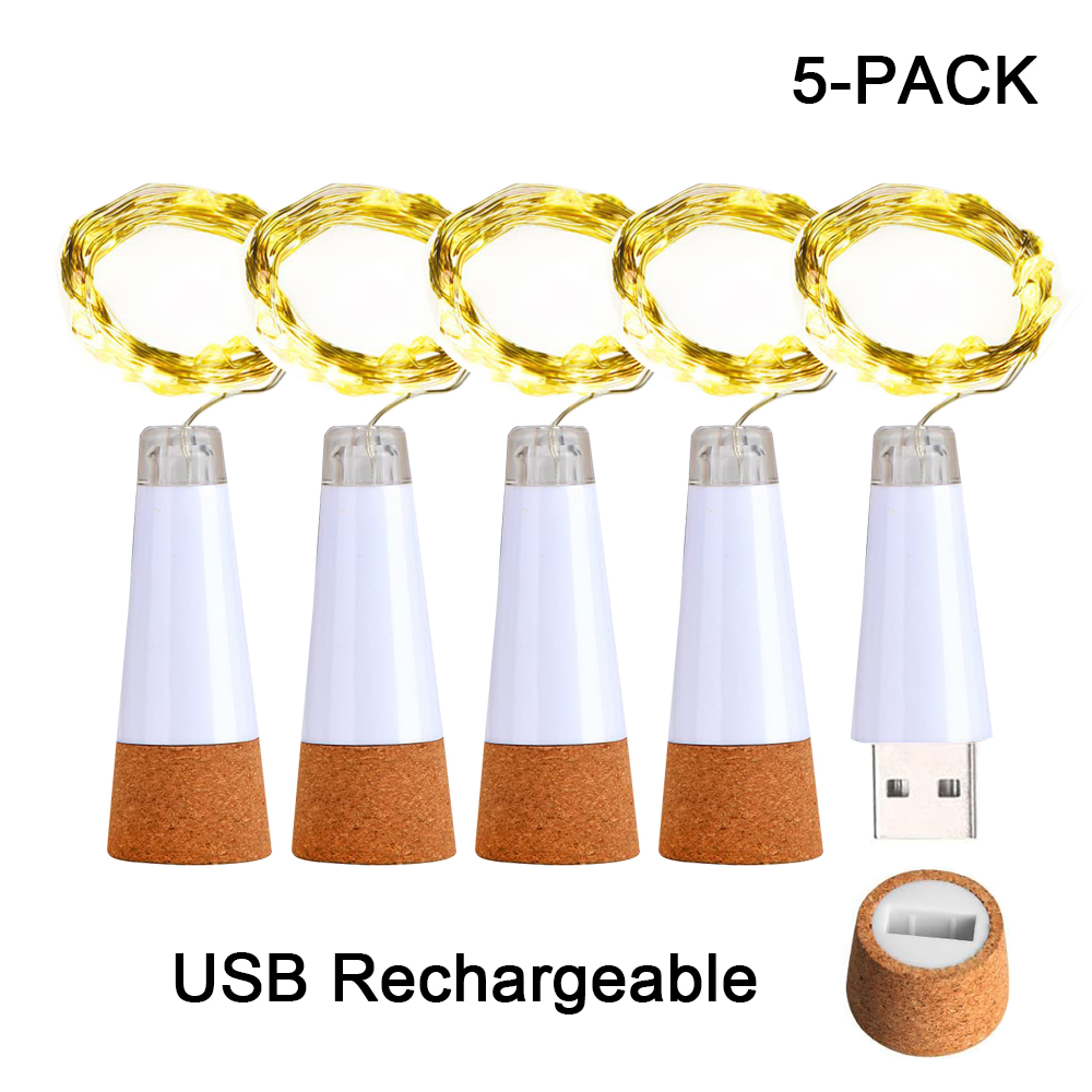 2m 20 LED Cork Bottle Fairy Li - đánh giá và giá Decor Lighting Cork