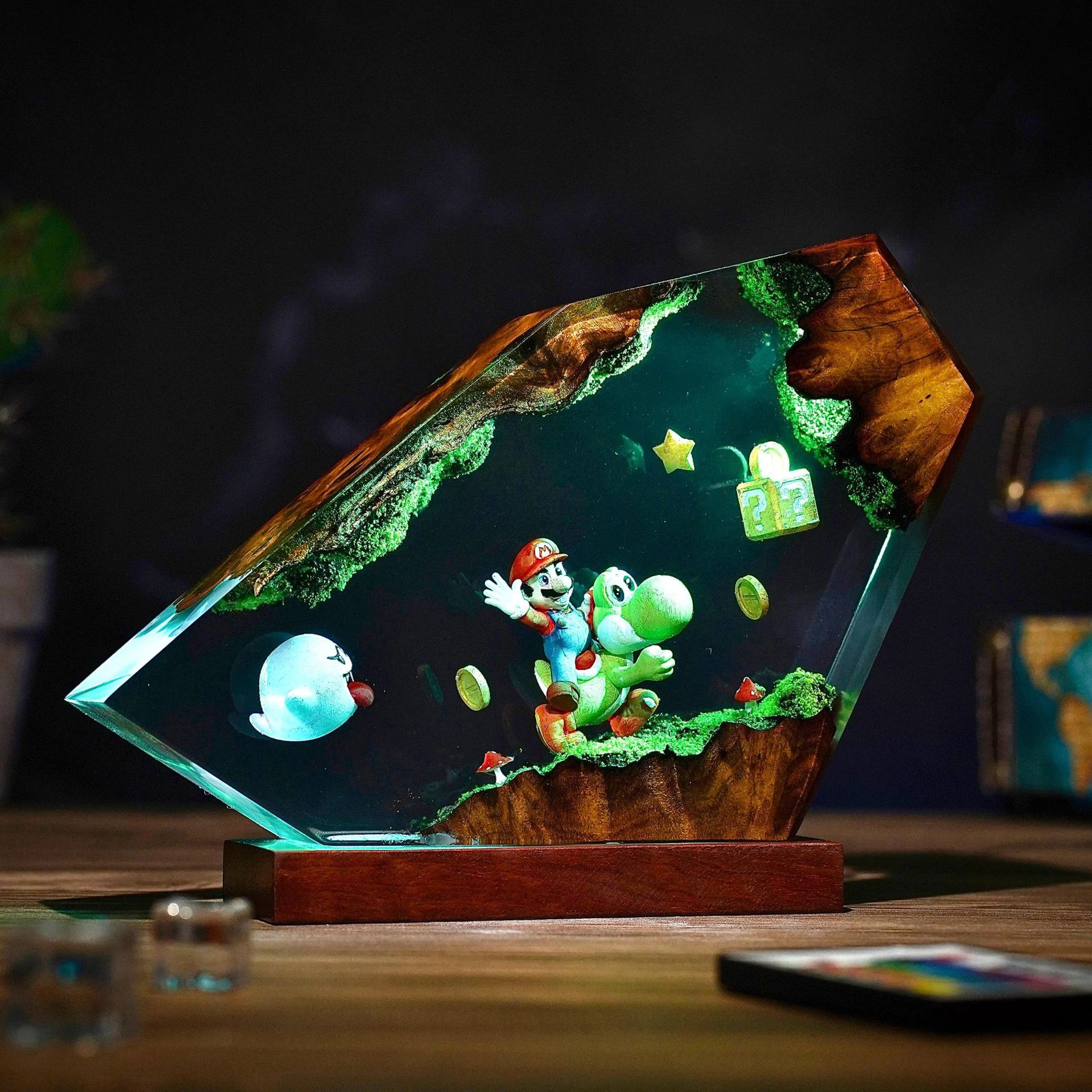 Table Resin Lamp Cartoon Anime - đánh giá và giá Lighting Decor Items