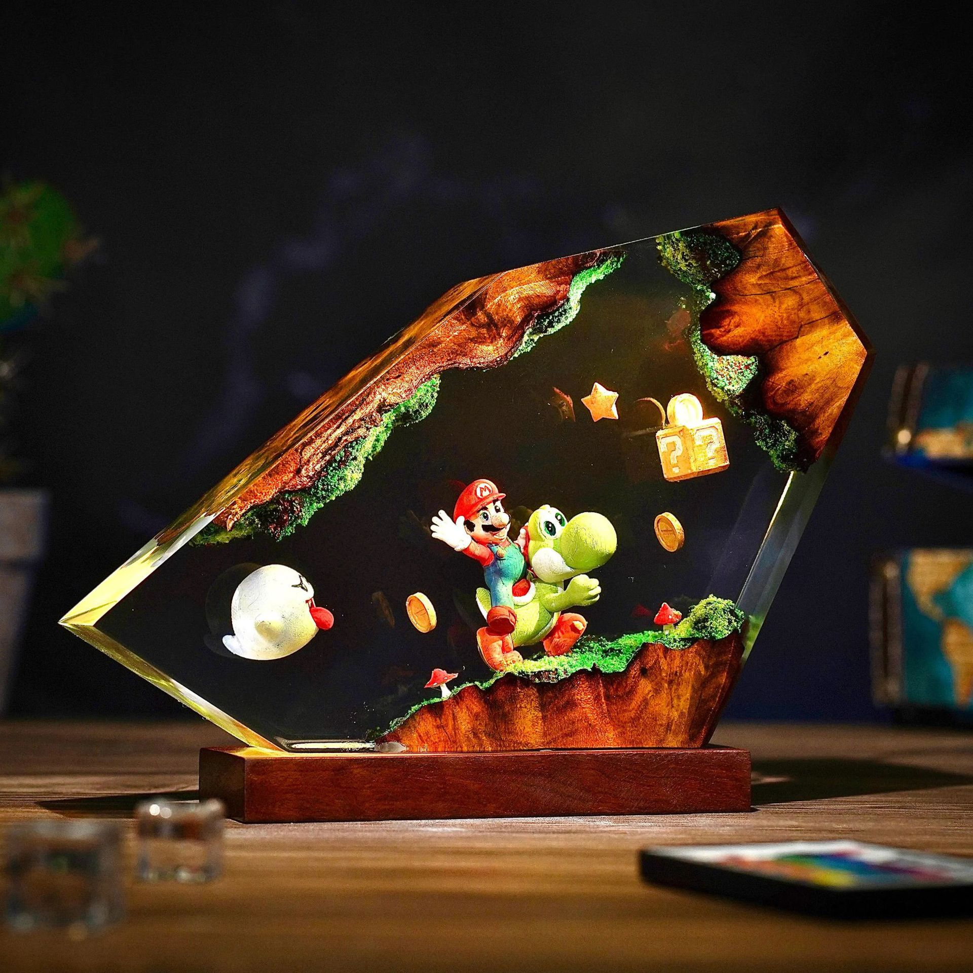 Table Resin Lamp Cartoon Anime - đánh giá và giá Lighting Decor Items