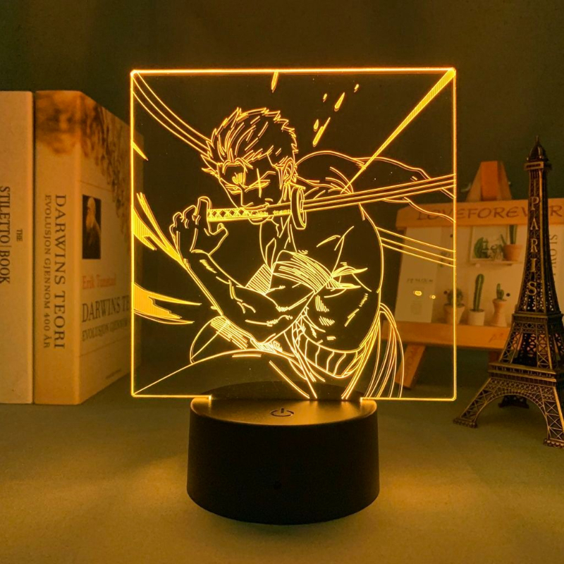One Piece Roronoa Zoro Anime C - đánh giá và giá Lighting Decor Items