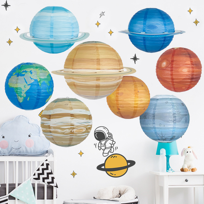 Solar System Eight Planets Sta - đánh giá và giá Lantern Paper Solar
