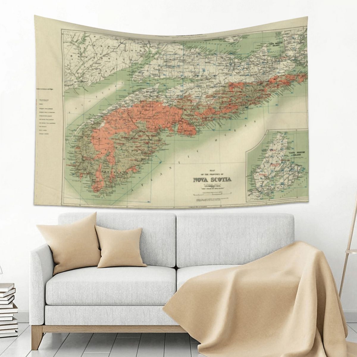Vintage Geological Map of Nova - đánh giá và giá Nova Decor & Lighting Vase Glass Brun 26Cm