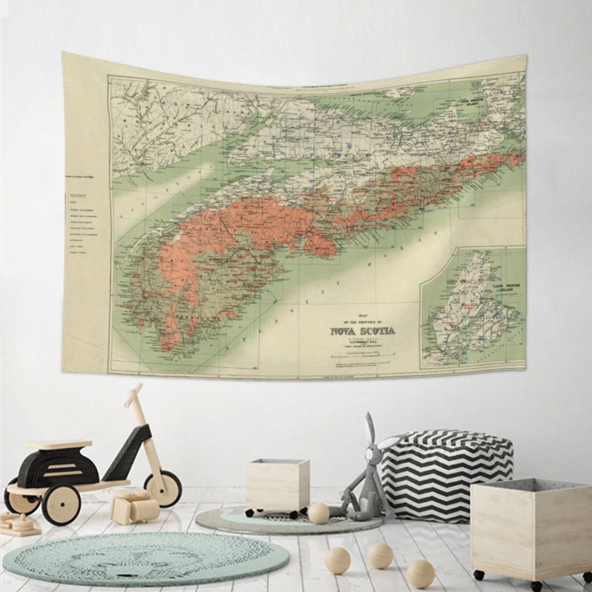 Vintage Geological Map of Nova - đánh giá và giá Nova Decor & Lighting Vase Glass Brun 26Cm
