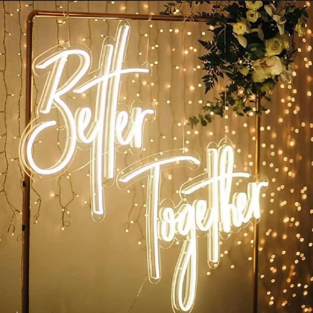 Better Together Neon Sign USB  - đánh giá và giá Lighting Decor For Room