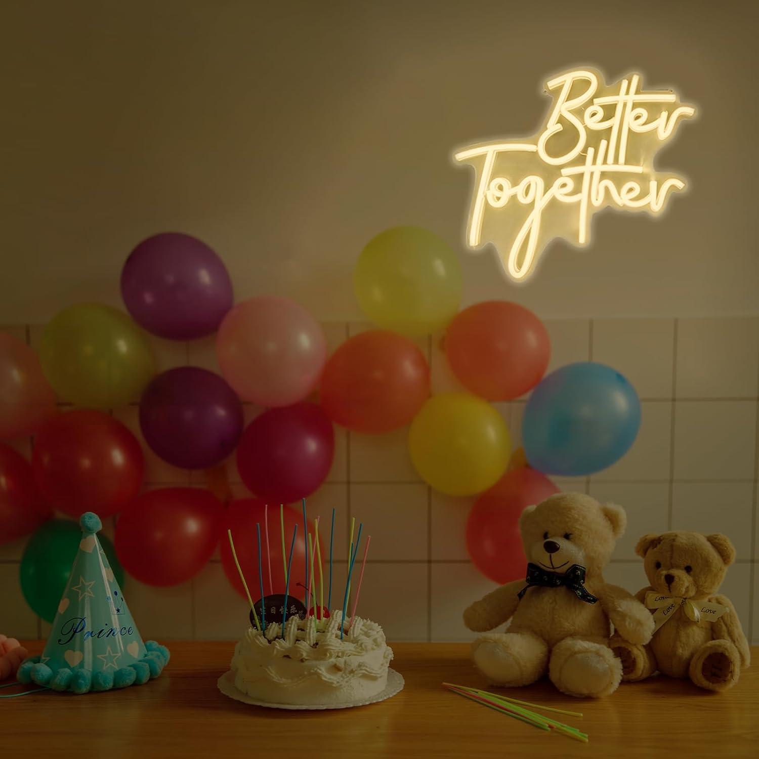 Better Together Neon Sign USB  - đánh giá và giá Lighting Decor For Room