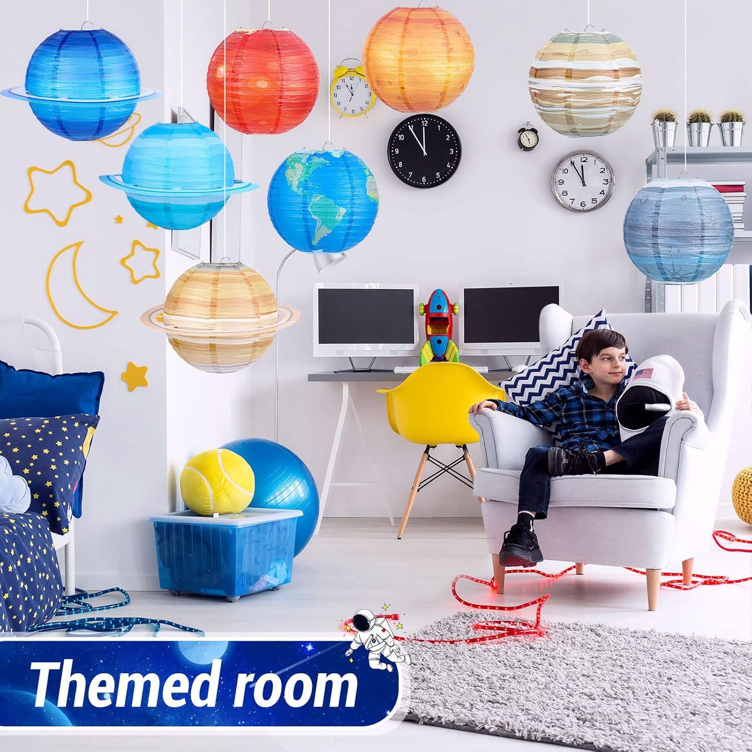 Solar System Creative Planet P - đánh giá và giá Lantern Paper Solar