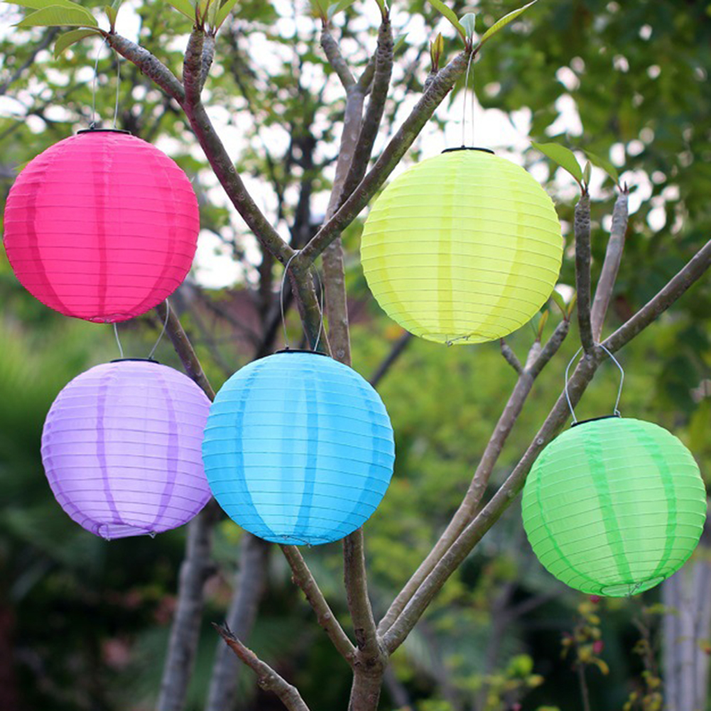 LED Solar Cloth Chinese Lanter - đánh giá và giá Lantern Paper Solar