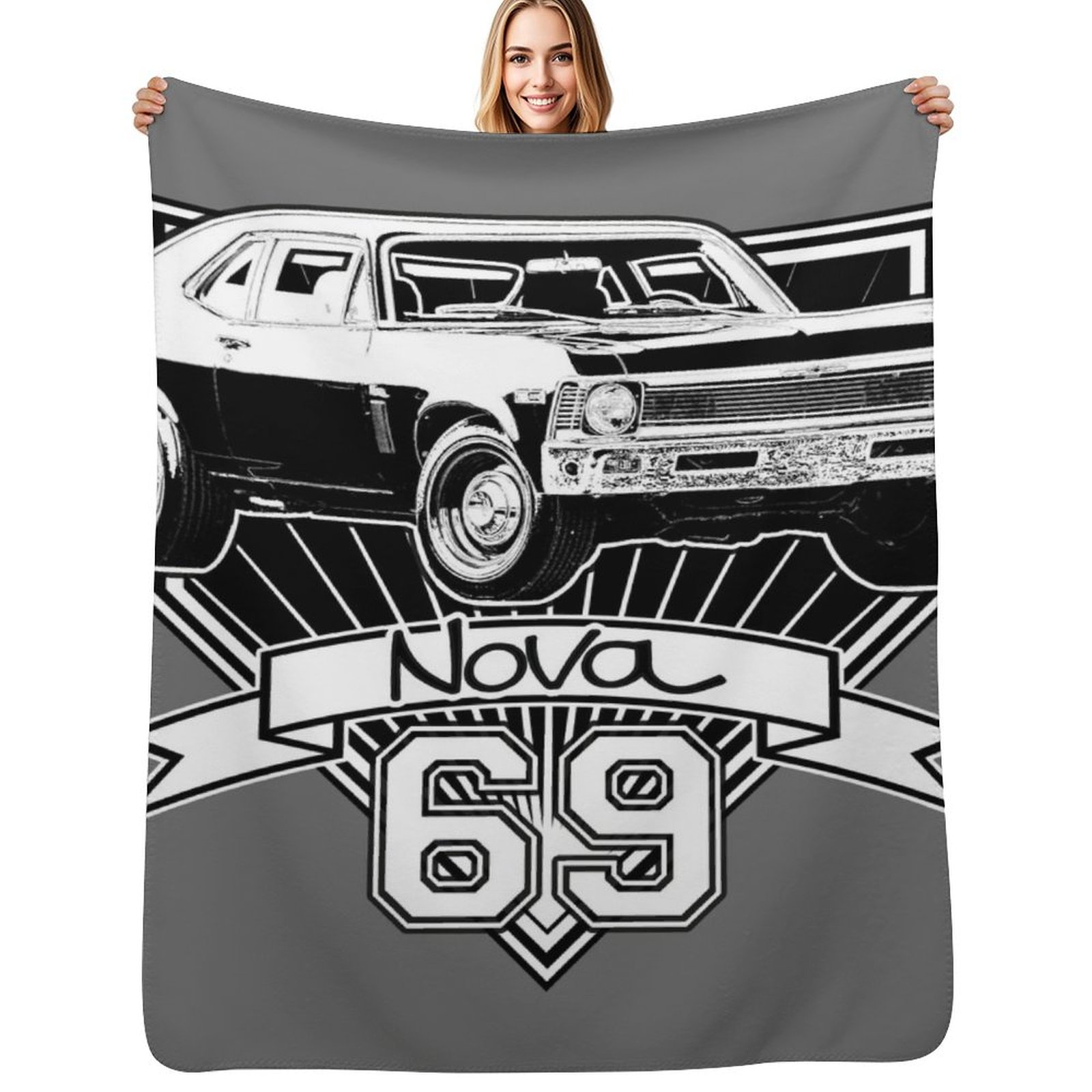 1969 Nova Throw Blanket Soft H - đánh giá và giá Nova Decor & Lighting Vase Glass Brun 26Cm