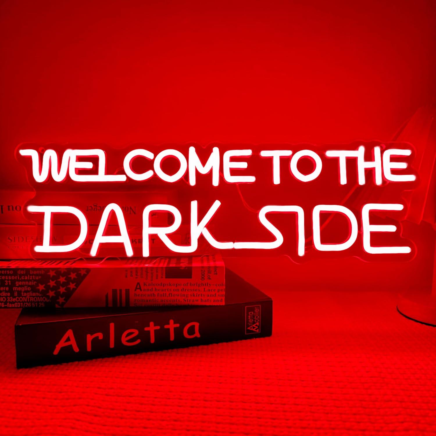 Welcome to the Dark Side Neon  - đánh giá và giá Lighting Decor For Room