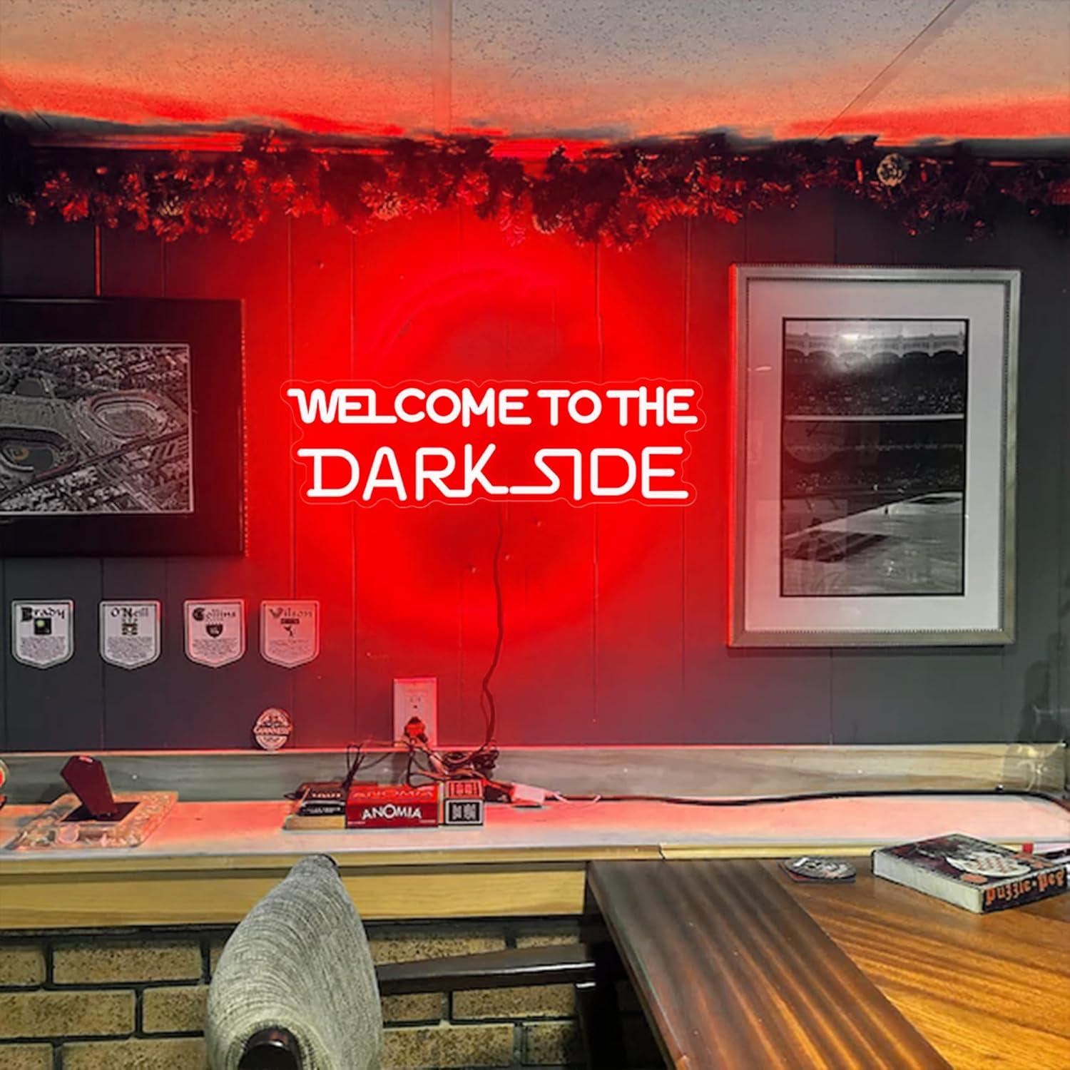 Welcome to the Dark Side Neon  - đánh giá và giá Lighting Decor For Room