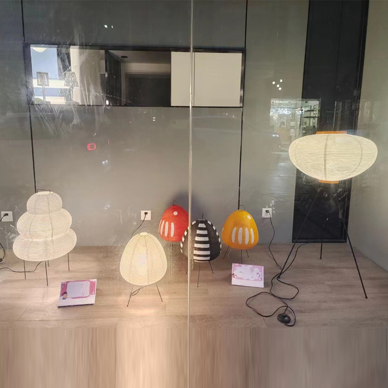 Floor lamp Table lamp Bedside  - đánh giá và giá Lantern Paper Solar