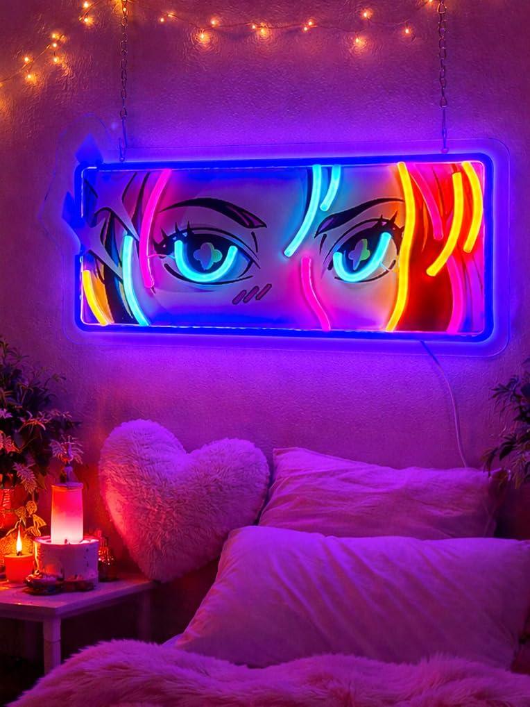 Passionate Eyes Neon Sign USB  - đánh giá và giá Lighting Decor For Room