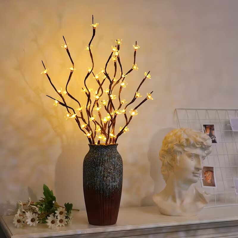 1/2PC 20LED Cherry Blossom Tre - đánh giá và giá Lighting Tree Decor