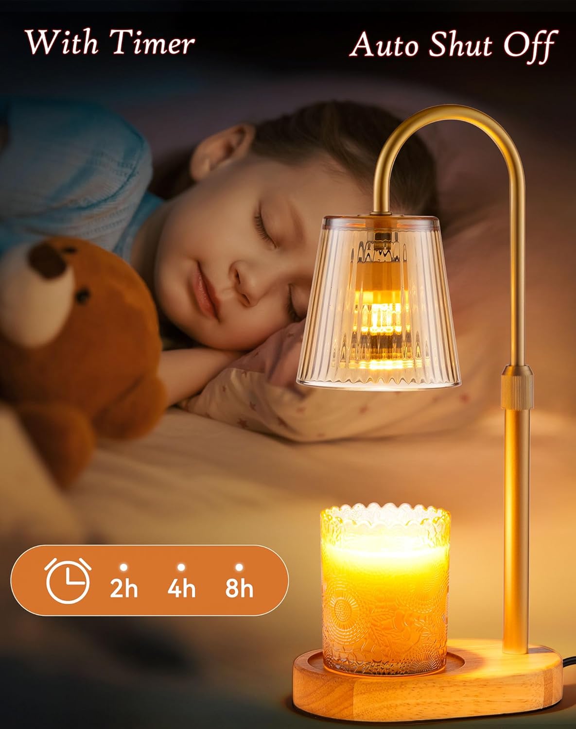Adjustable Candle Warmer Lamp  - đánh giá và giá Wax Melter Electric
