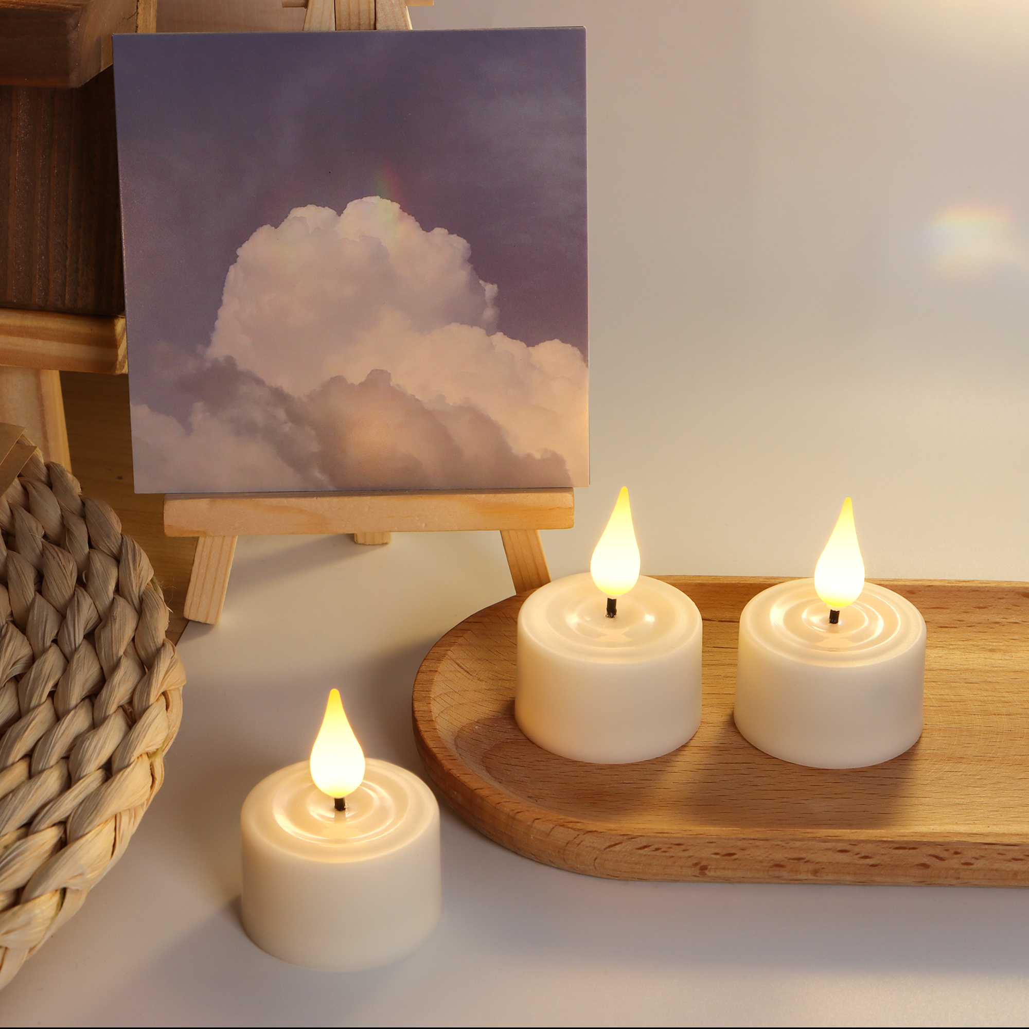 LED Candle Light Rechargeable  - đánh giá và giá Lighting Decor Items