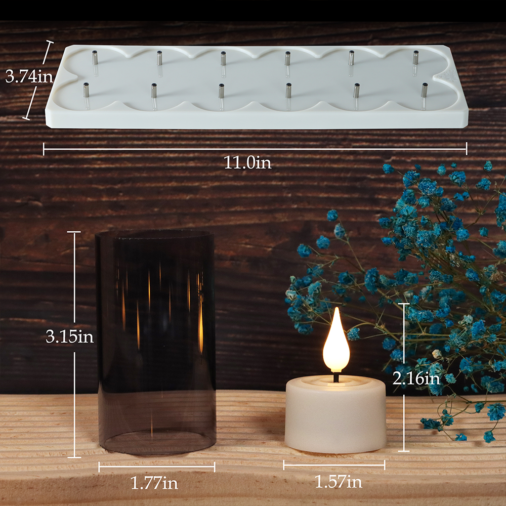 LED Candle Light Rechargeable  - đánh giá và giá Lighting Decor Items