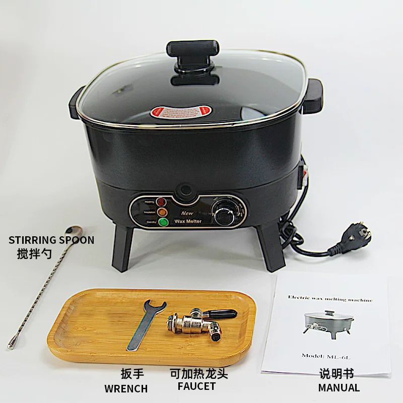 6-Liter Stainless Steel Electr - đánh giá và giá Wax Melter Electric