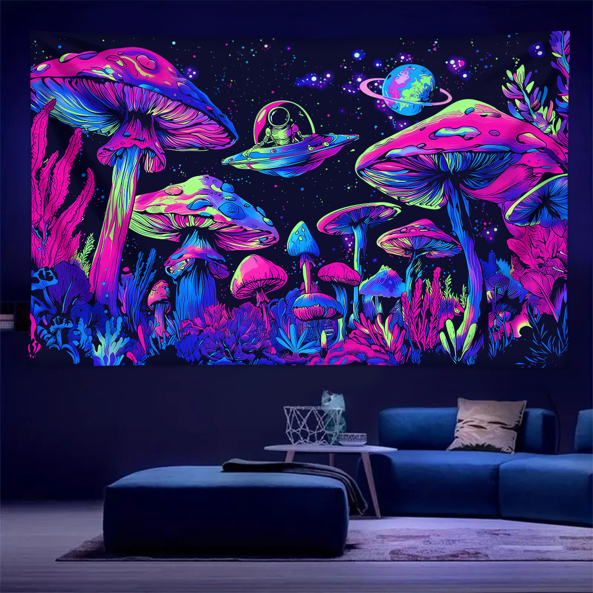 1pc Fluorescent mushroom tapes - đánh giá và giá Lighting Decor Items