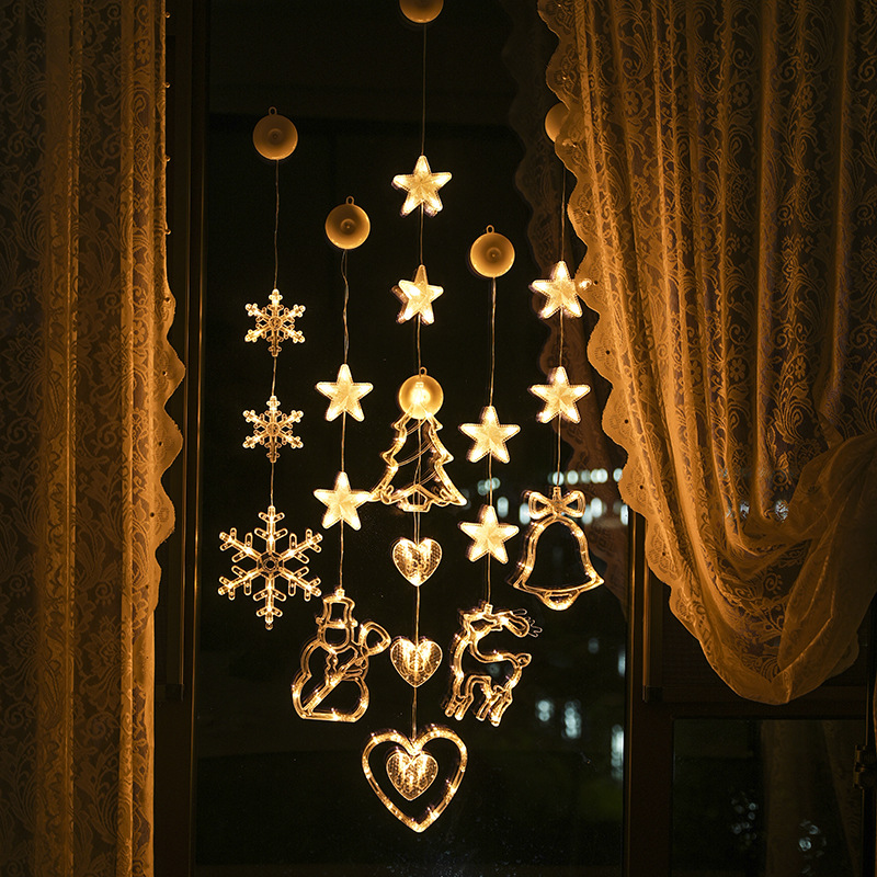 LED Suction Cup Lights Christm - đánh giá và giá Lighting Tree Decor