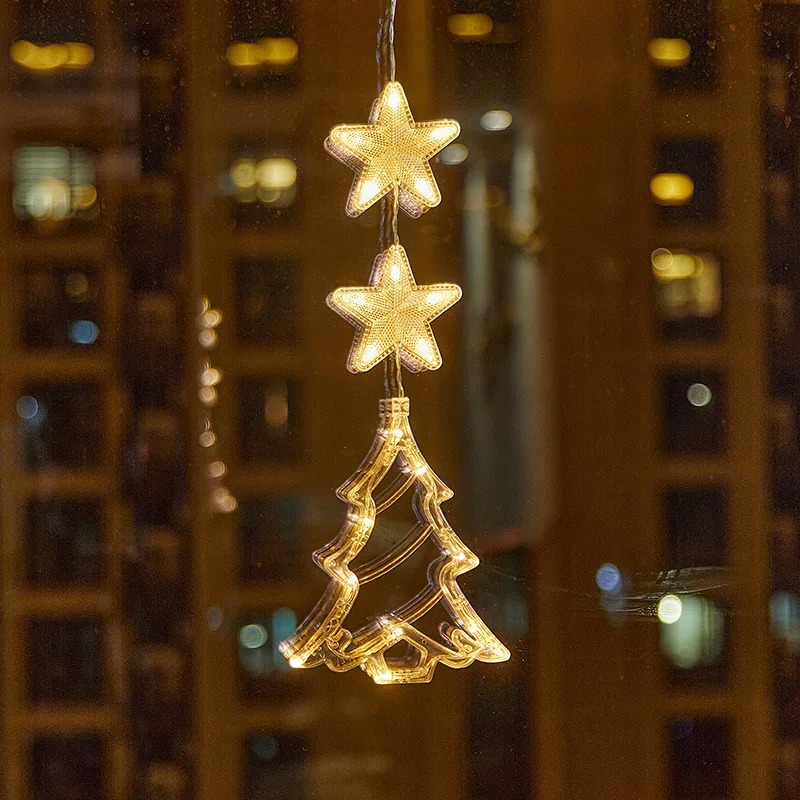 LED Suction Cup Lights Christm - đánh giá và giá Lighting Tree Decor