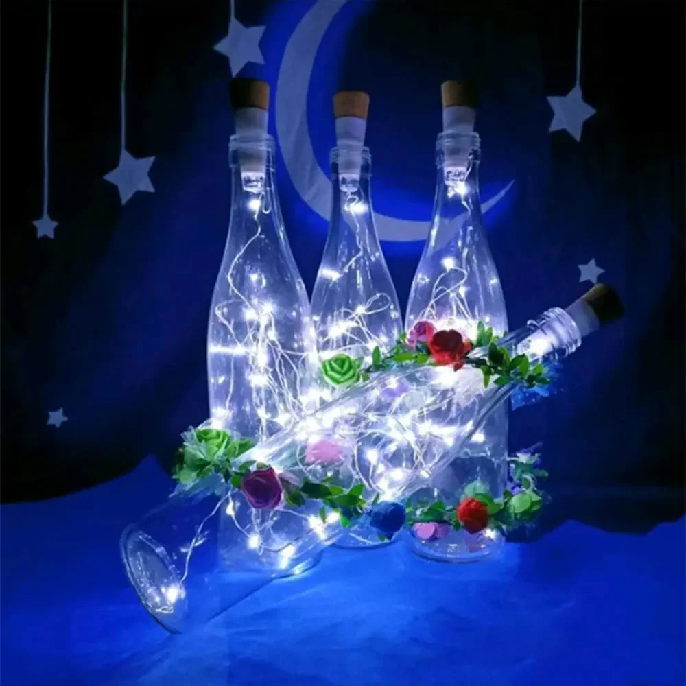 2m 20 LED Wishing Bottle Cork  - đánh giá và giá Decor Lighting Cork
