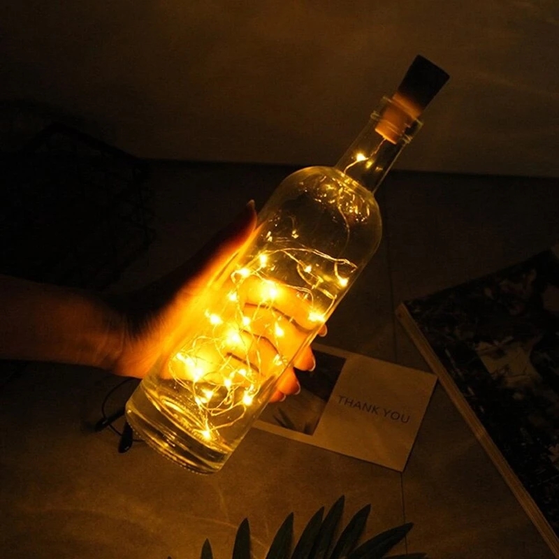 5PC/10PC  LED Bar Wine Bottle  - đánh giá và giá Decor Lighting Cork