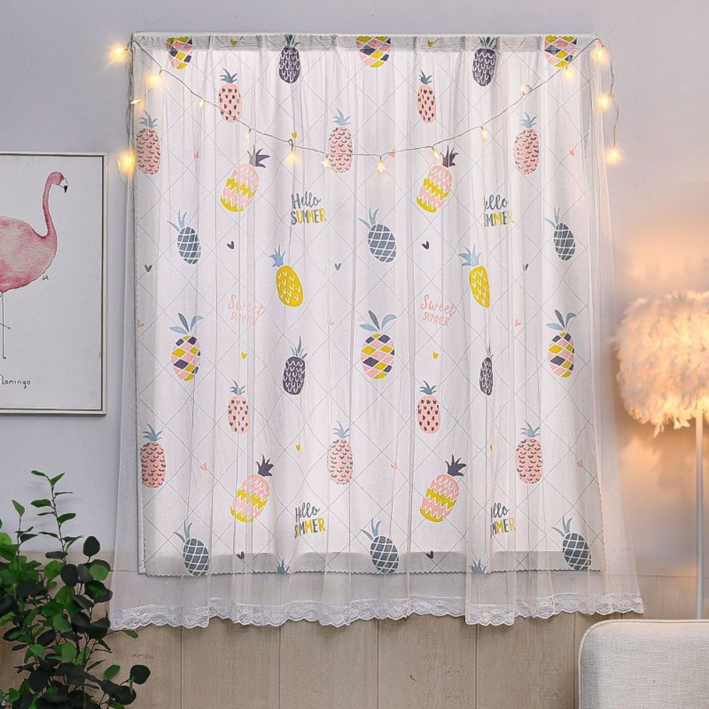 1 Pc No Drill Double Layer Cur - đánh giá và giá Lighting Decor Rentals
