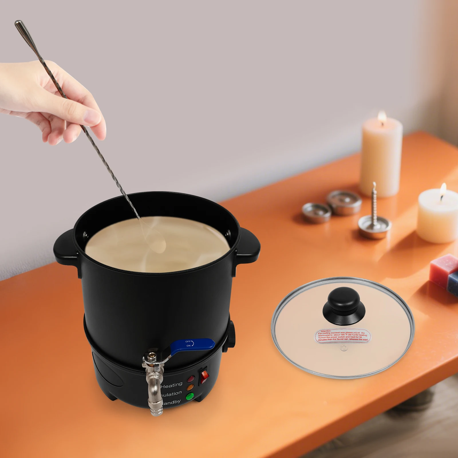 4L Electric Wax Melter, 600W 1 - đánh giá và giá Wax Melter Electric