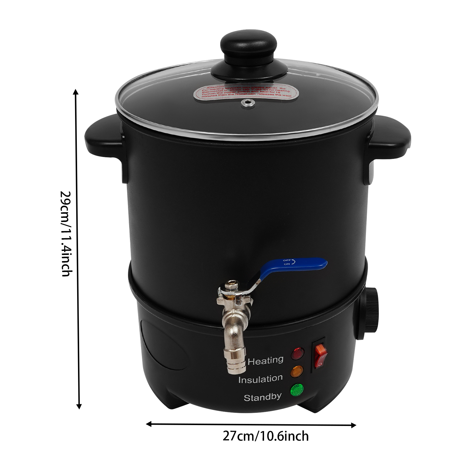 4L Electric Wax Melter, 600W 1 - đánh giá và giá Wax Melter Electric