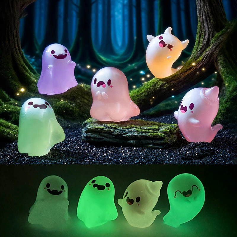 6PCS Halloween Cute Ghost Smal - đánh giá và giá Lighting Decor Items