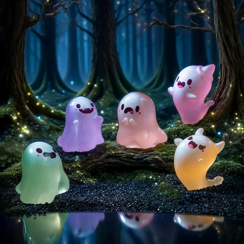 6PCS Halloween Cute Ghost Smal - đánh giá và giá Lighting Decor Items